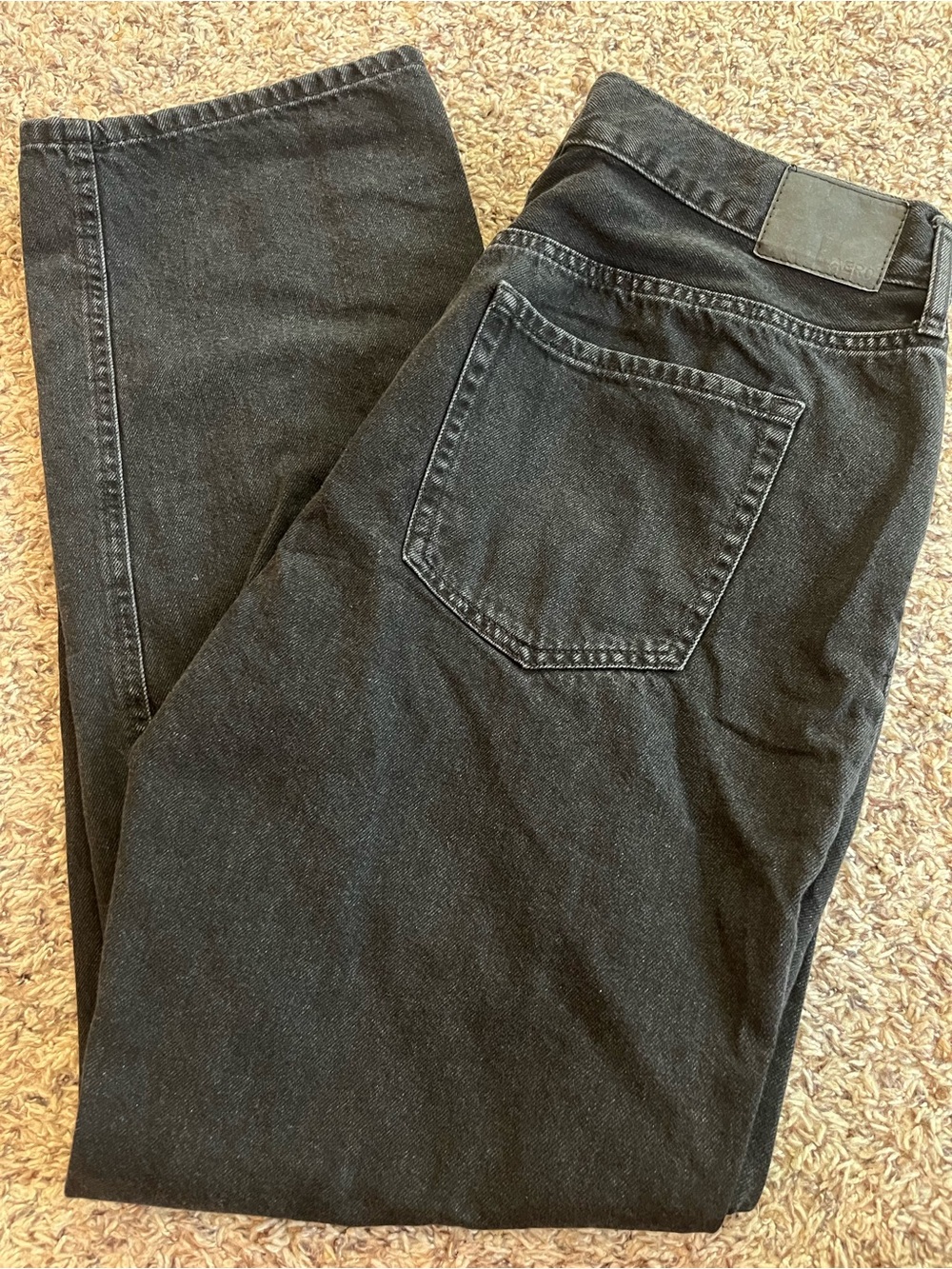 90's Baggy High Rise Aeropostale Jeans - Black Denim